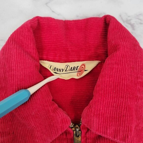 Danny Dare Vintage Corduroy Bomber Jacket and Newsboy Hat - Picture 12 of 15